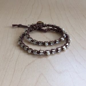 Pearl wrap bracelet